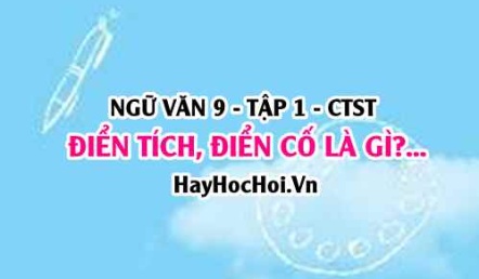 Điển tích và điển cố là gì? Ví dụ điển tích, điển cố? Ngữ văn lớp 9